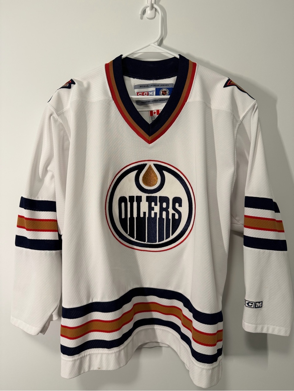 Men's Edmonton Oilers Jersey - Size Large